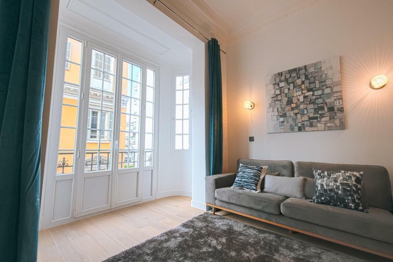 12 Congres Apt2 - Appartement 2 Chambres - Luxe - Carre D'Or - Plage ニース エクステリア 写真